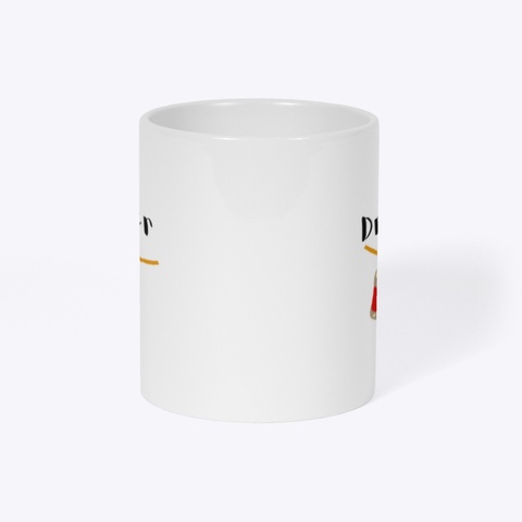 Drummer Mug White Camiseta Right