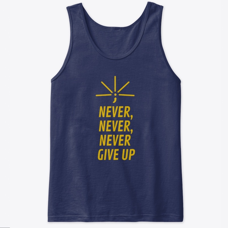 Never, never, never give up