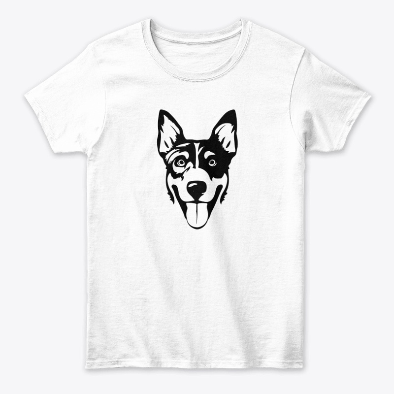 Dog  Head T-shirt Design