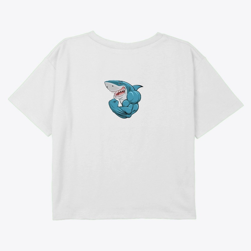 Cute sticker printed shirts 