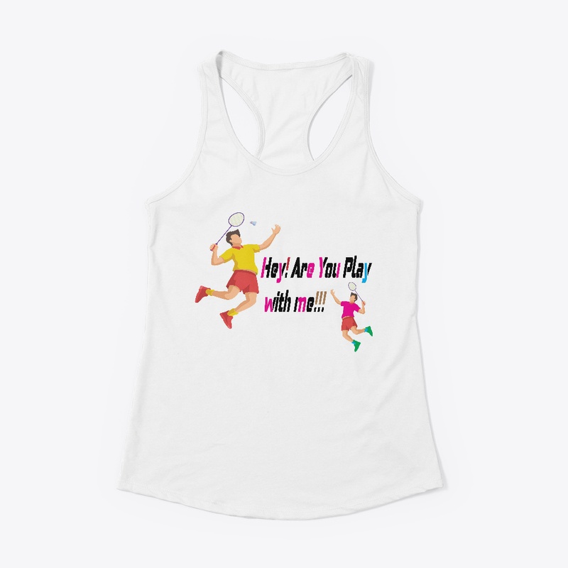 Badminton Player T-shirt