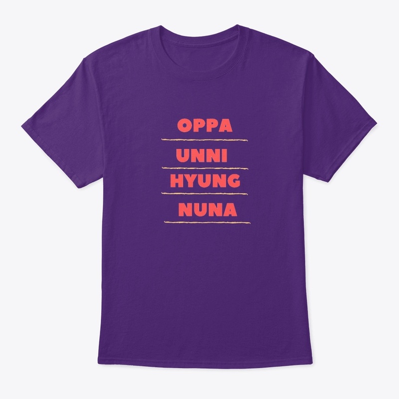 Oppa Unni Hyung Nuna