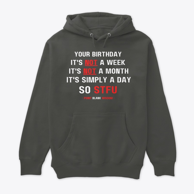 Your birthday is simply a day