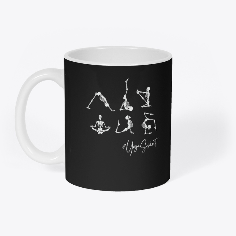 Skeleton Yoga Spirit Halloween Design