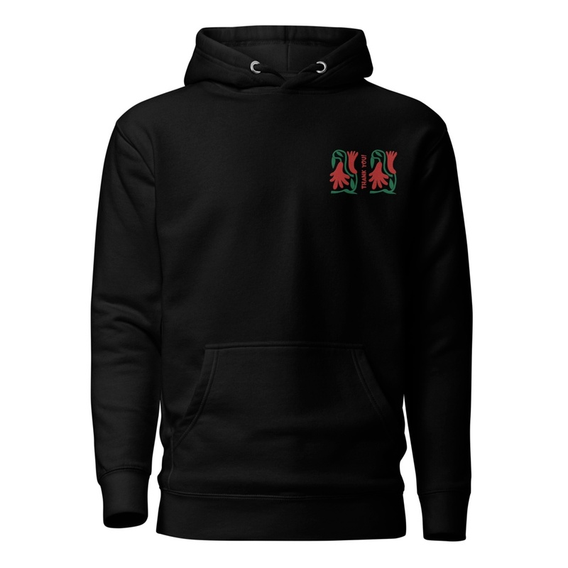 Embroidered Soft-Wash Hoodie