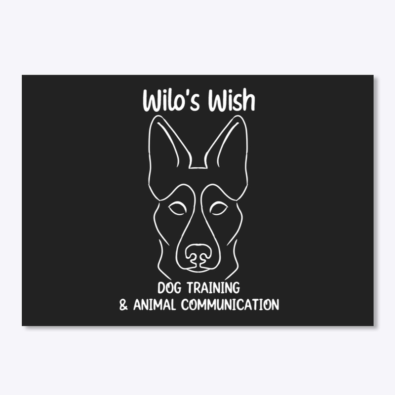 wilos wish dog training white logo