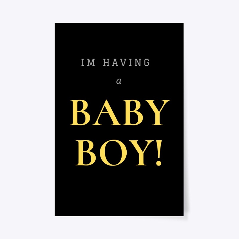 Im having a baby boy
