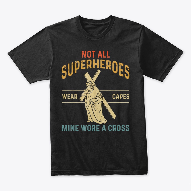 JESUS SUPERHERO MEN WOMEN JESUS CHRIST C