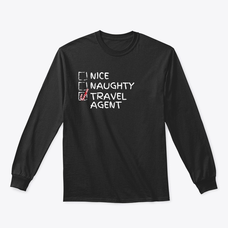 Nice Naughty Travel Agent T-Shirt