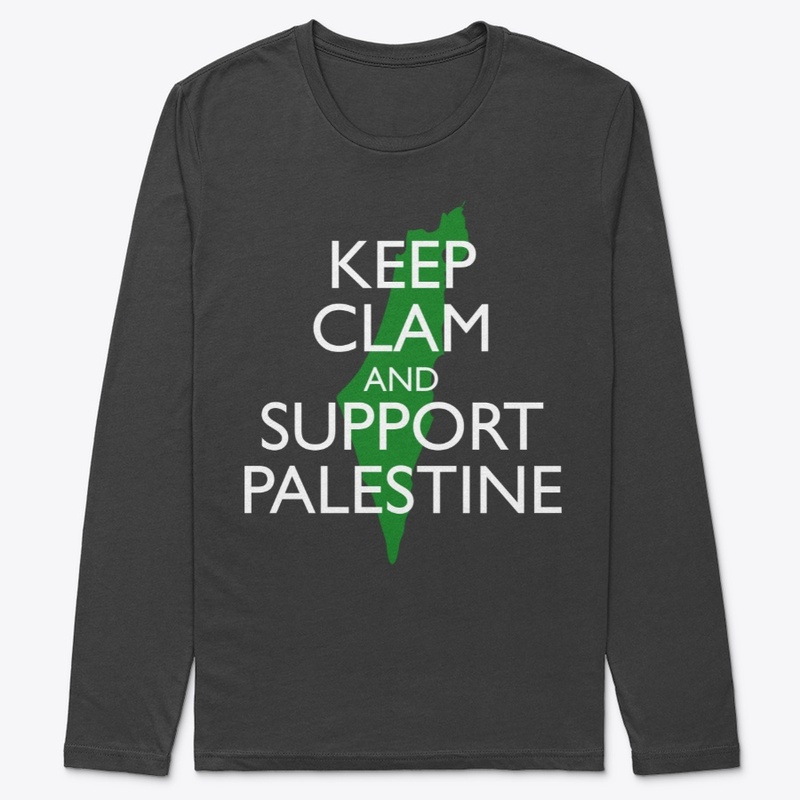 Keep Clam and Support Palestine
