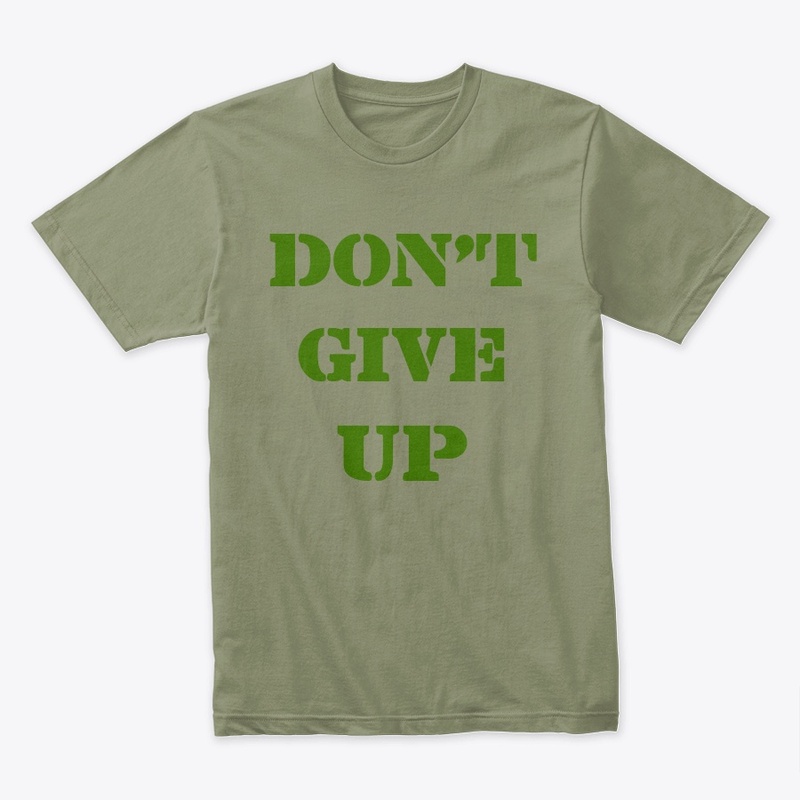 Don't give up