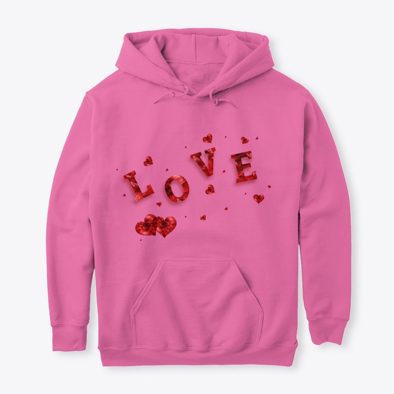 SWEATSHIRT HOODED LOVE