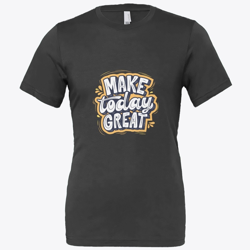 Make today great logo tshirt 