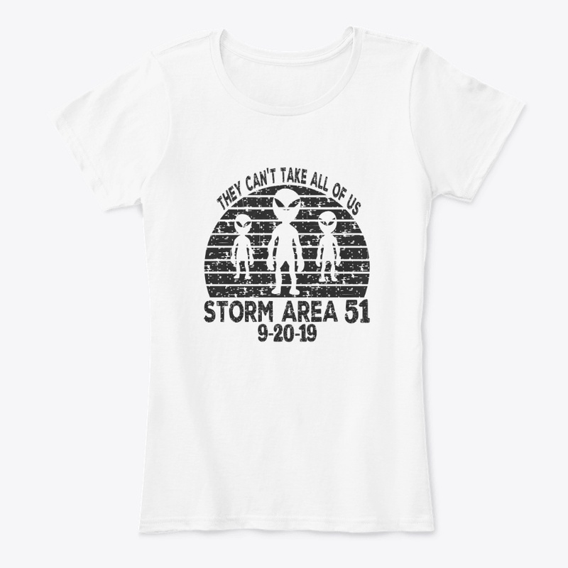 Storm Area 51 Funny Alien T Shirt