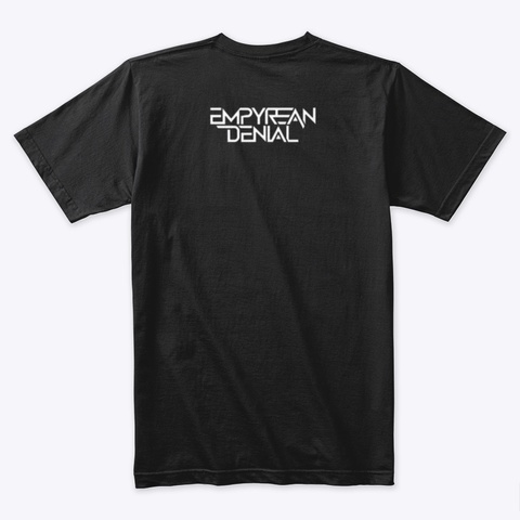 Essentials E D Black T-Shirt Back