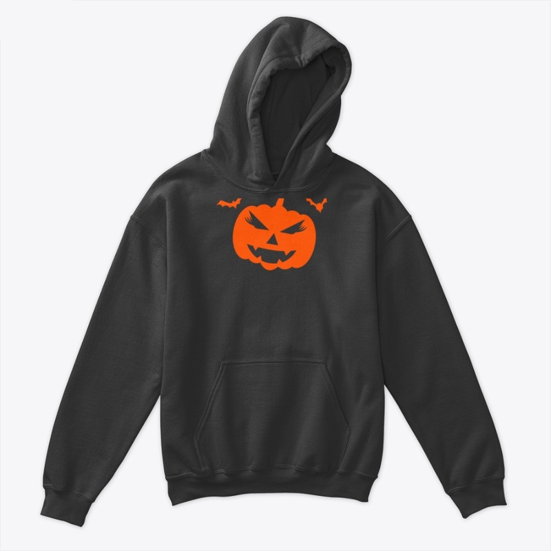 Halloween Pumkin Design for Girls