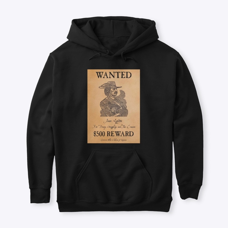 Jean Lafitte Wanted Poster