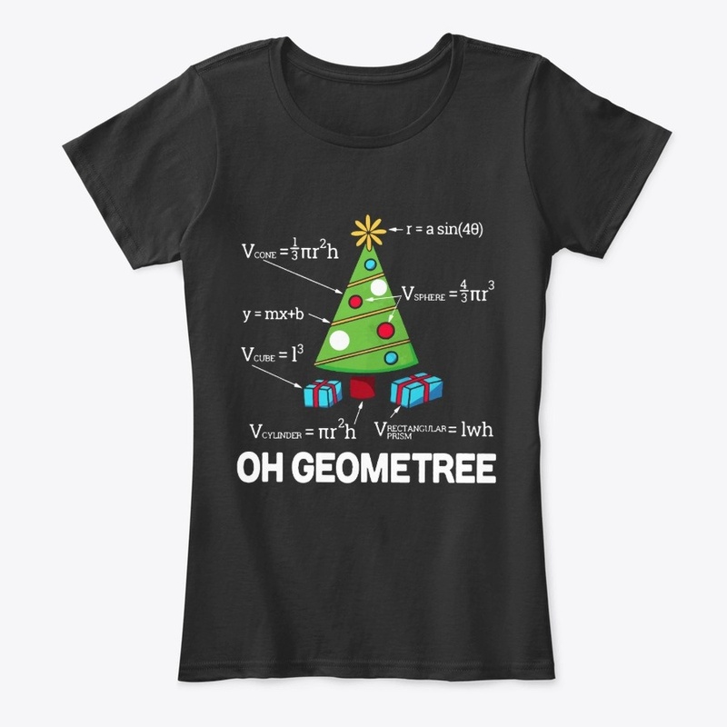 OH Geometree Christmas Teaching Shirt