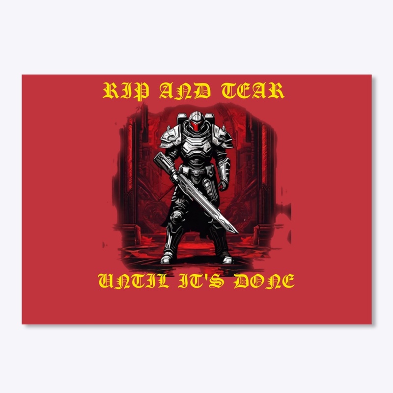 Tear it up