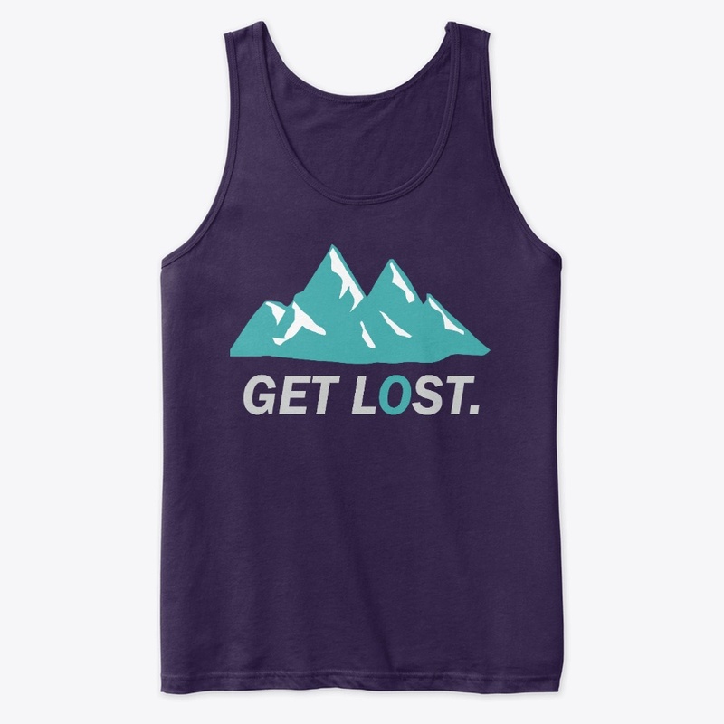get lost hiking t shirts