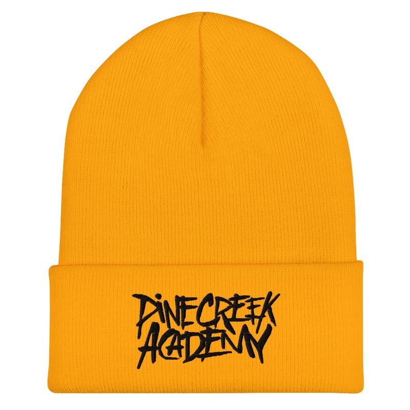 PCA - Yellow Text Beanie