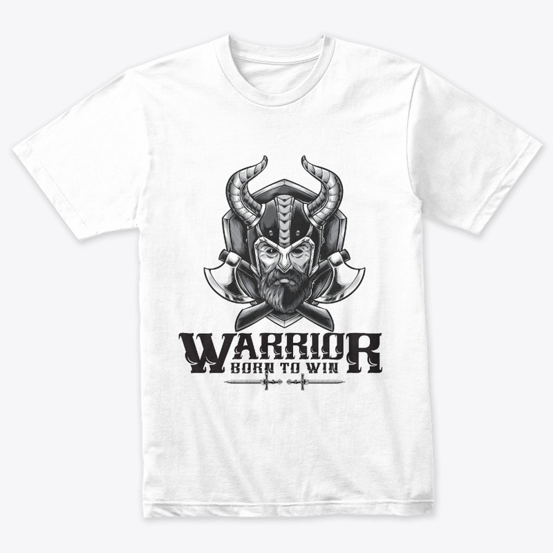 WARRIOR BORN TO WIN DESIGN