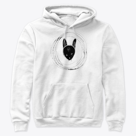The Becos Bunny White T-Shirt Front