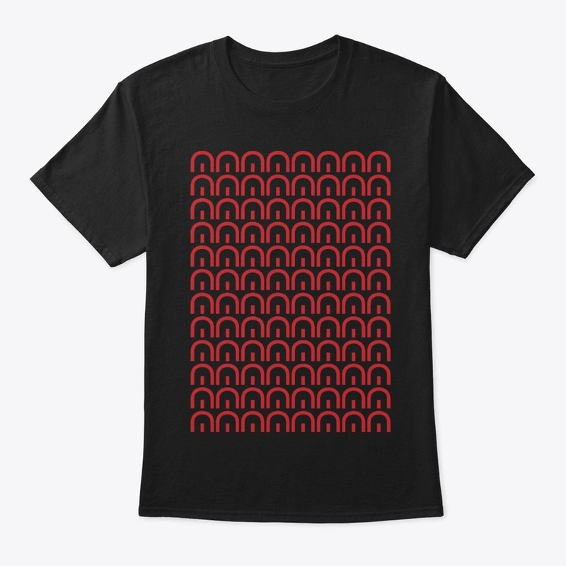 MegaMerch - Red Tiled Logo Tee