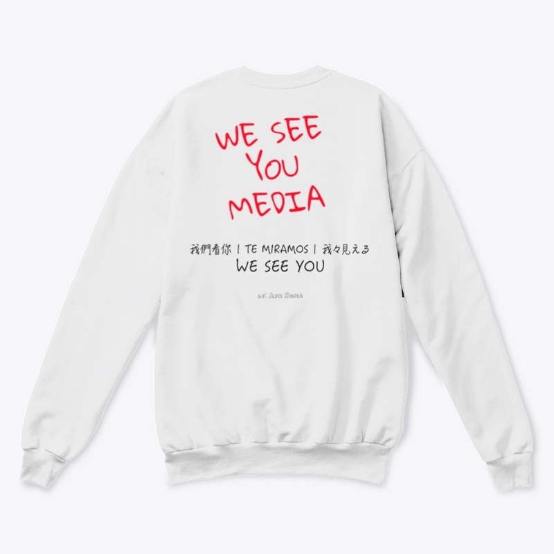 Clouds (White Sweatshirt)