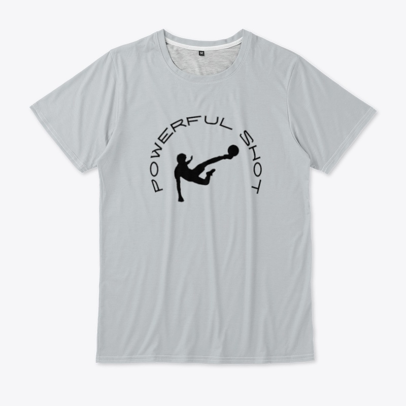 Soccer: Powerful Shot 6 Black Logo