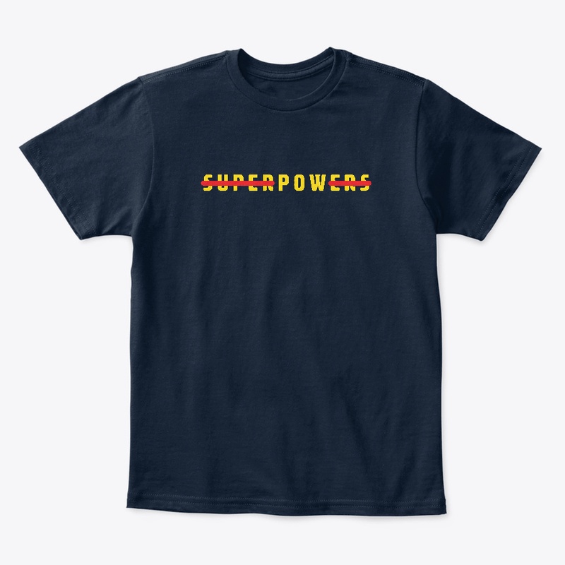 Kids Pow Over Superpowers Premium Tee