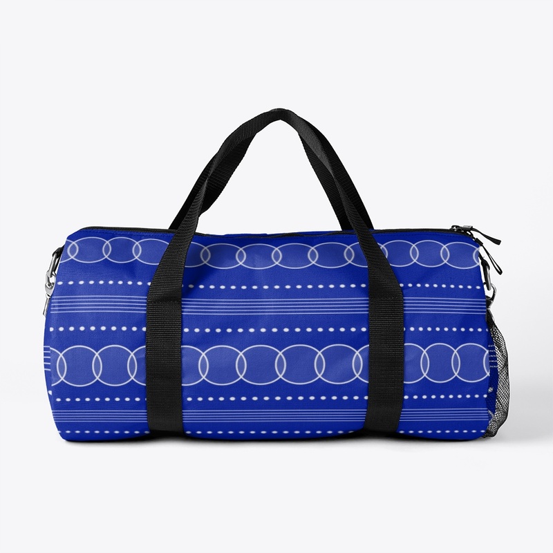 Lines and Circles - Duffle Bag 