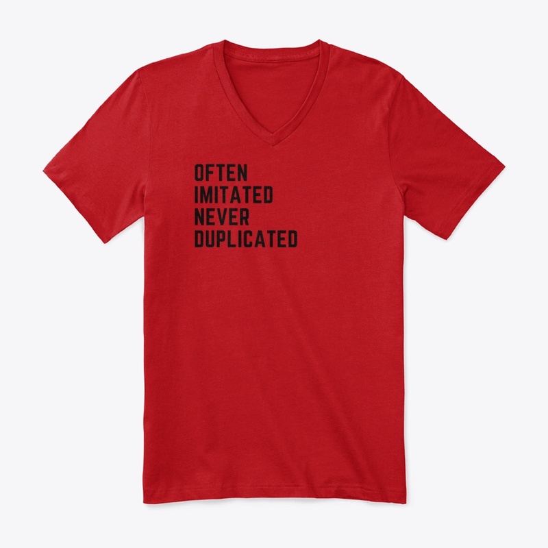 often imitated never duplicated