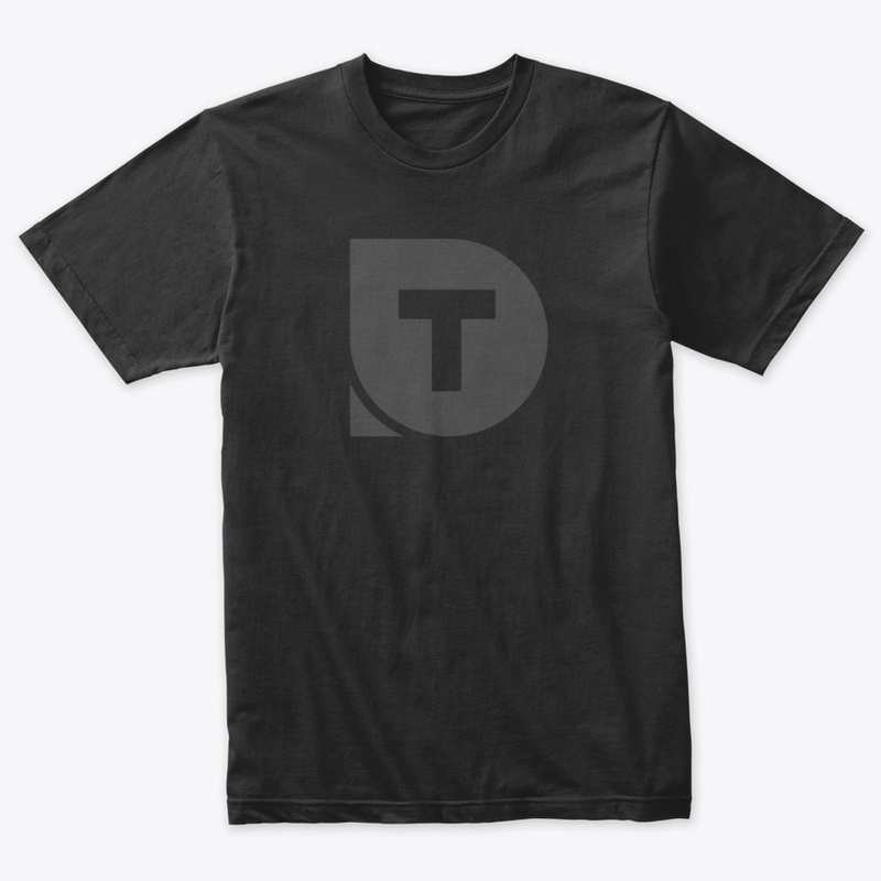 DailyTekk Black On Black Logo