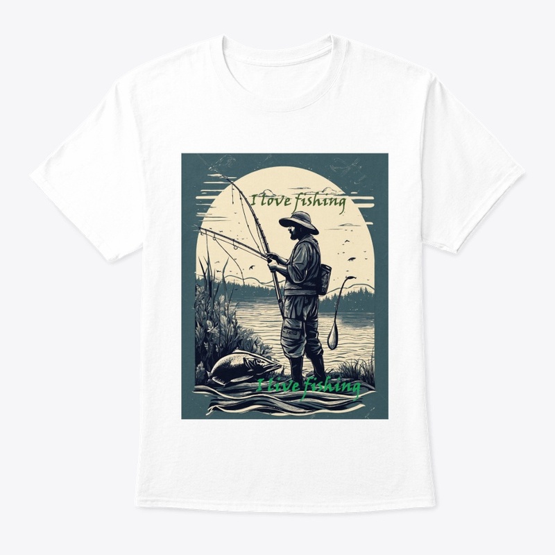 I love fishing. 