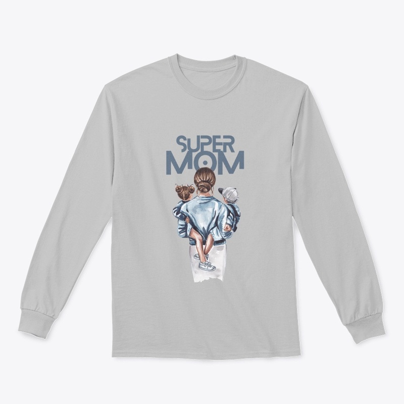 Super Mom  Design T-shirt Design 