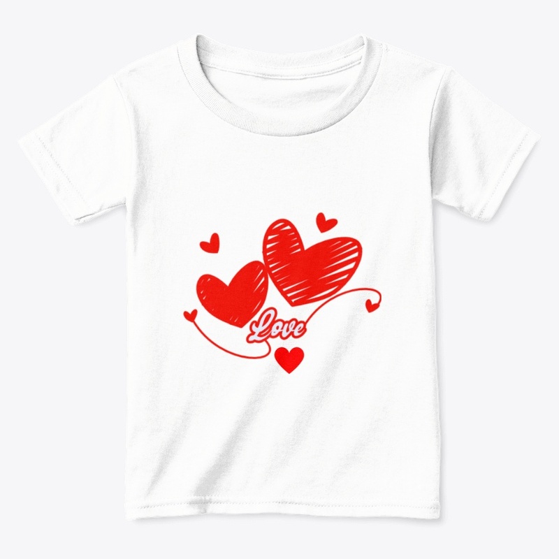 Love With Heart Shirt, Gift For Love