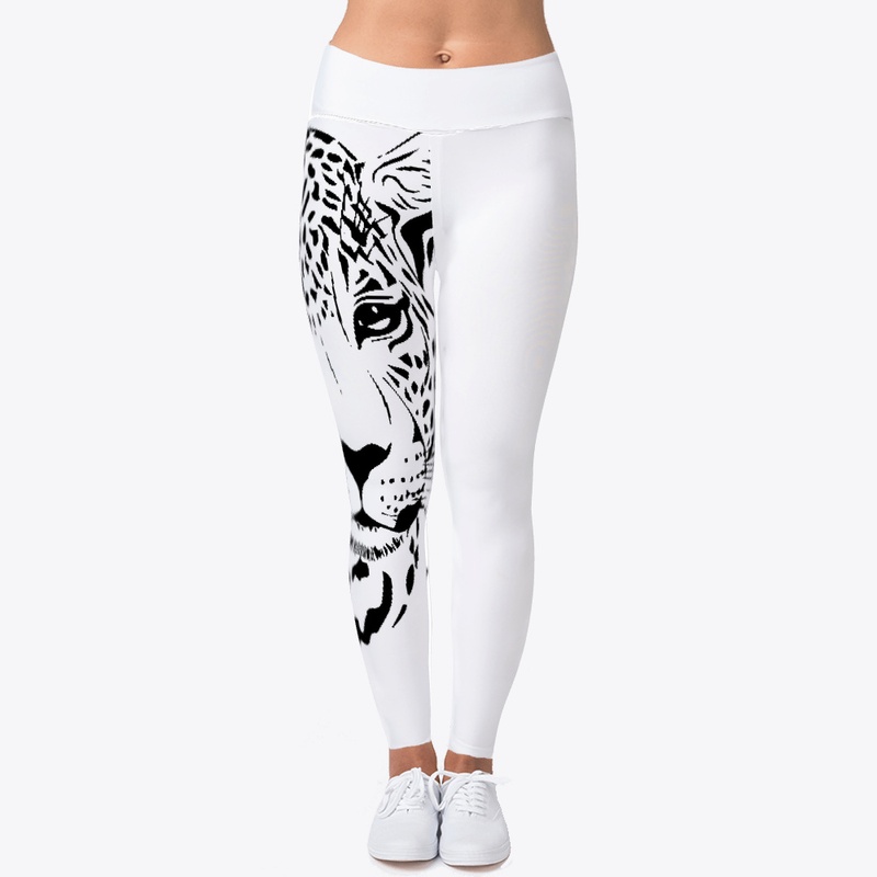 Leopard Designed T-Shirt, Tan Top & More