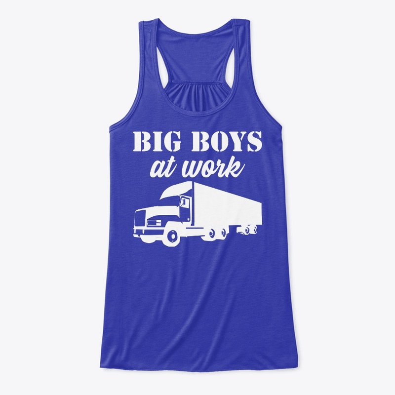 Big boys at work LKW Trucker