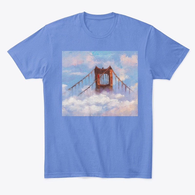 SF Golden Gate Bridge in Fog Fine Art