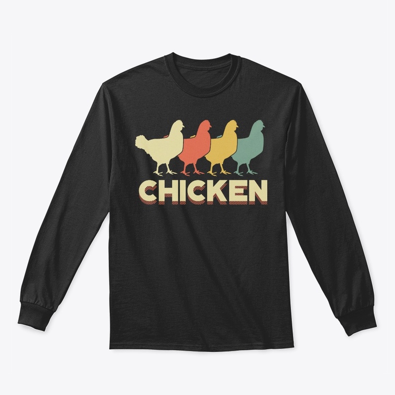 Silhouette Vintage Chicken Lover Gift