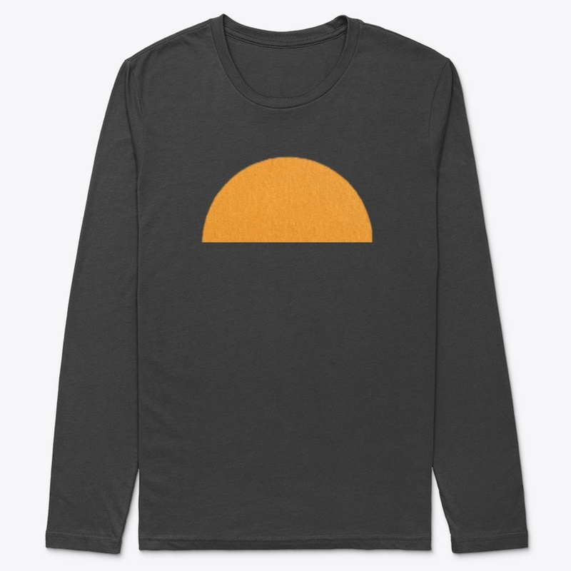 Orange Half Sun T-Shirt