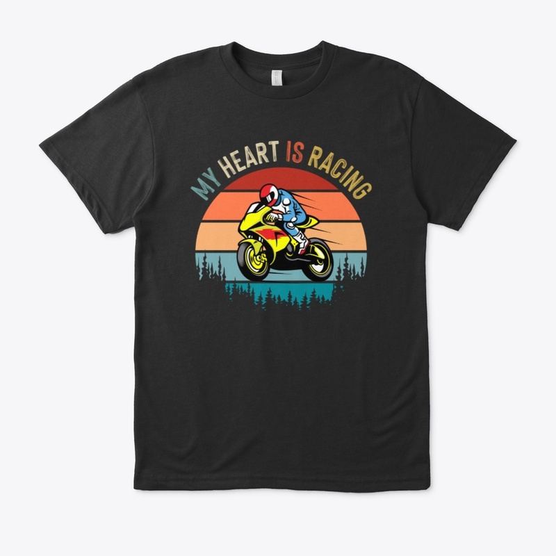 Vintage Retro Motorcycle Racing