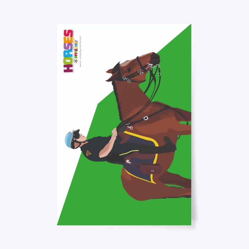 Police Horse – ‘R’ Amazing Poster