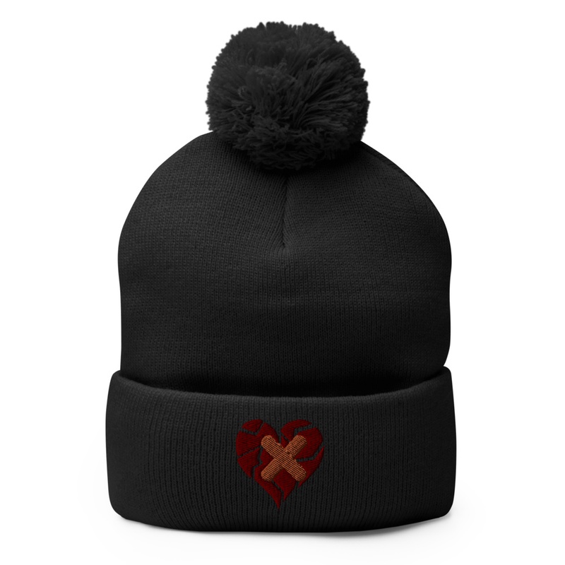 Broken Heart Pom Pom