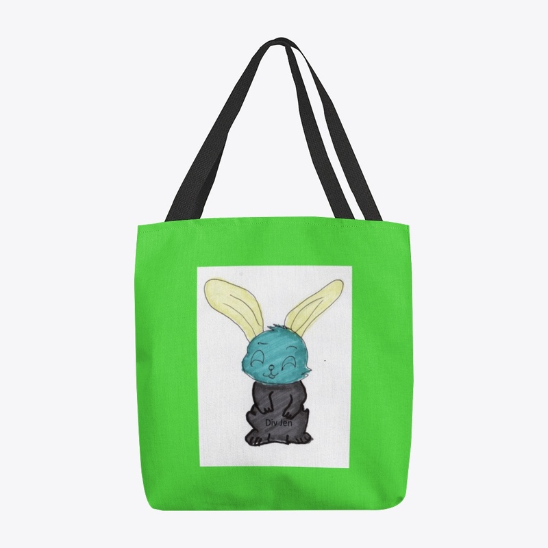 Div Jen All-Over Print Tote Bag