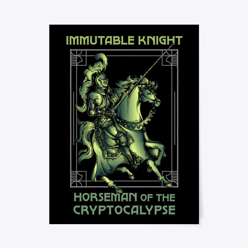 Immutable Knight Heraldry (black)