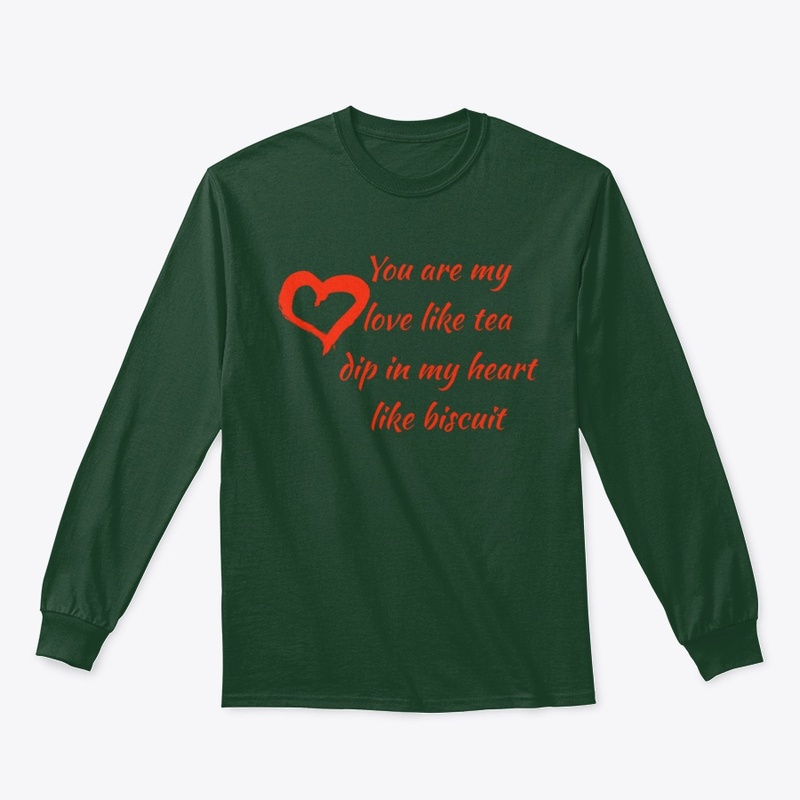 biscuit design on apparel