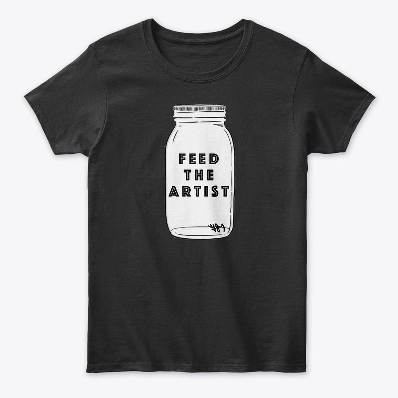 "Support Local Artists" Tip Container