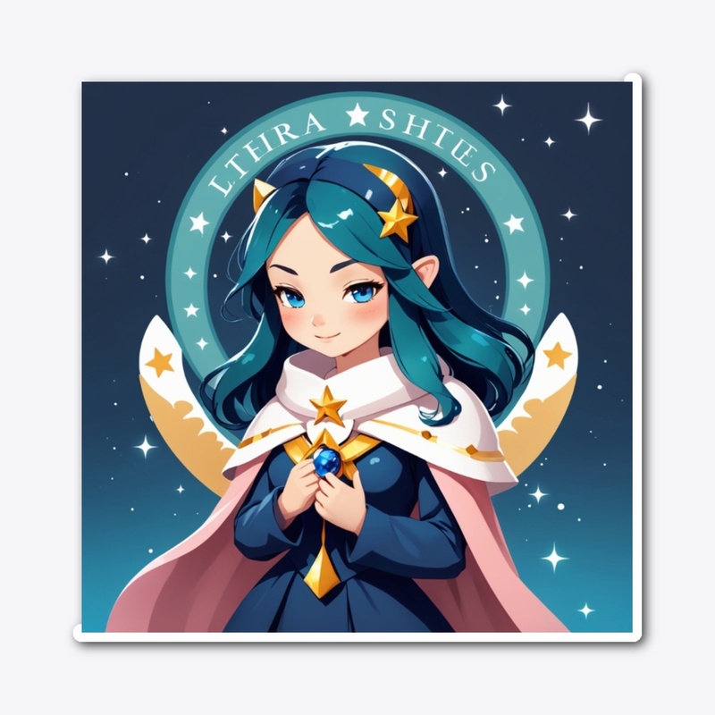 Starry Sorceress Sticker
